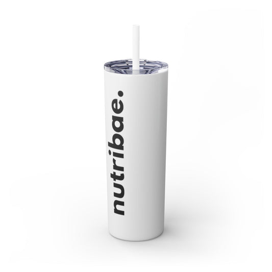 Skinny Tumbler with Straw, 20oz
