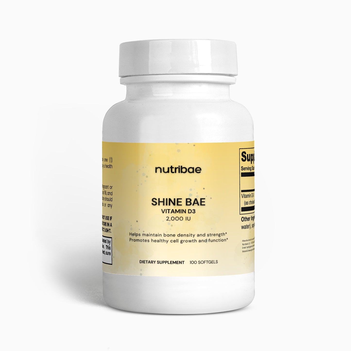 ☀️ Shine Bae™ – Vitamin D3 Softgels
