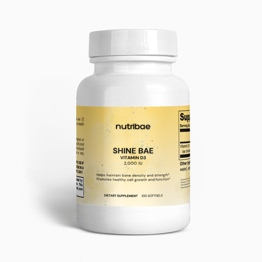 ☀️ Shine Bae™ – Vitamin D3 Softgels