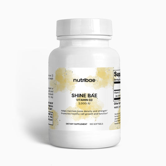 ☀️ Shine Bae™ – Vitamin D3 Softgels