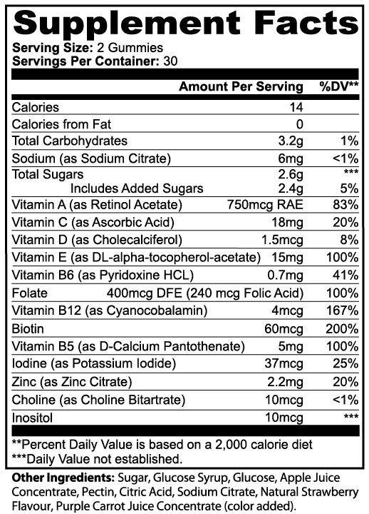 ☀️ Daily Bae™ Multivitamin Gummies
