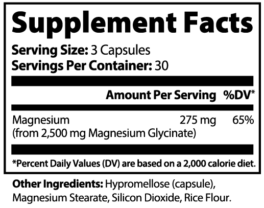 🧘 Calm Bae™ – Magnesium Glycinate Capsules
